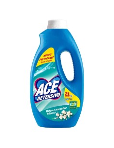ace detersivo lavatrice liquido - 21 lavaggi - 1050ml - talco & muschio: tuttocasashop.live: prodotti per bucato e tessuti