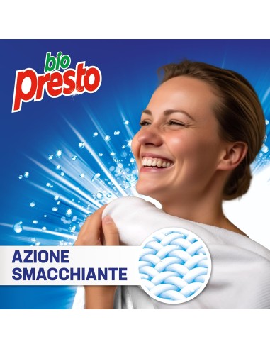 bio presto detersivo lavatrice liquido 50 lavaggi 2250ml - classico: tuttocasashop.live: prodotti per bucato e tessuti