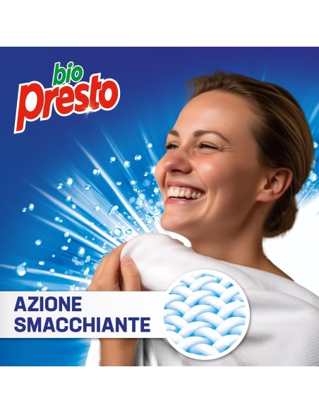 bio presto detersivo lavatrice liquido 50 lavaggi 2250ml - igiene: tuttocasashop.live: prodotti per bucato e tessuti