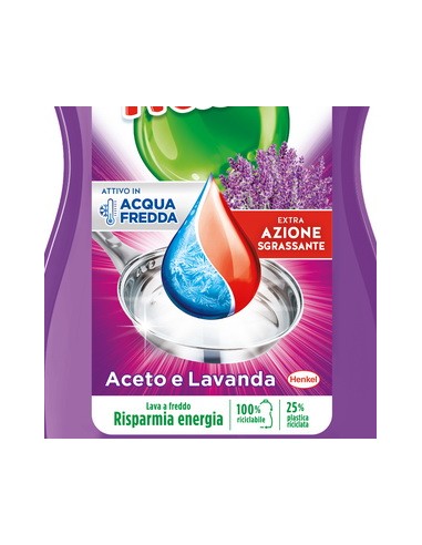 nelsen detersivo per piatti - 850ml - aceto & lavanda: tuttocasashop.live: pulizia e cura della casa