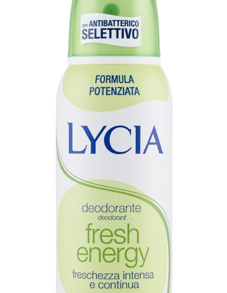 lycia deodorante spray 150ml - fresh energy: tuttocasashop.live: igiene e cura della persona