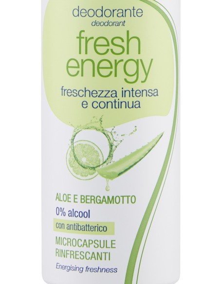 lycia deodorante spray 150ml - fresh energy: tuttocasashop.live: igiene e cura della persona