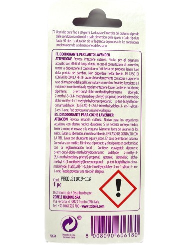 aria vera deodorante per auto - lavender: tuttocasashop.live: pulizia e cura della casa