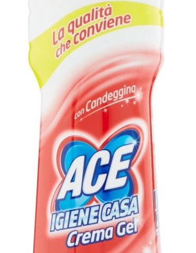 ace igiene casa crema gel 500ml - protezione per la casa con candeggina: tuttocasashop.live: pulizia e cura della casa