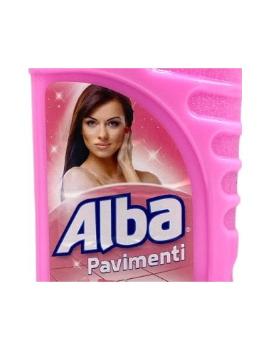 alba pavimenti detergente liquido - 1 litro - rosa e vaniglia: tuttocasashop.live: pulizia e cura della casa