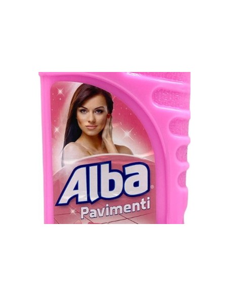 alba pavimenti detergente liquido - 1 litro - rosa e vaniglia: tuttocasashop.live: pulizia e cura della casa