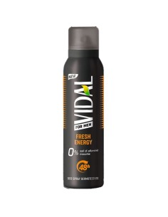 vidal deodorante spray - 150ml - for men energy fresh 48h: tuttocasashop.live: igiene e cura della persona