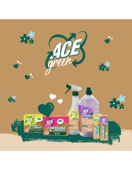 ace green candeggina profumata monodosi 14 tabs - igienizza casa e bucato: tuttocasashop.live: prodotti per bucato e tessuti