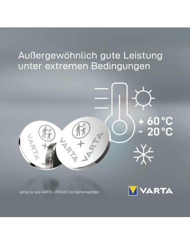 varta 2 pile bottone formato 2016 lithio per telecomadi auto e cancelli: tuttocasashop.live: altro - bazar