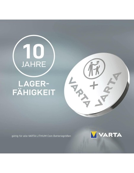 varta 2 pile bottone formato 2016 lithio per telecomadi auto e cancelli: tuttocasashop.live: altro - bazar