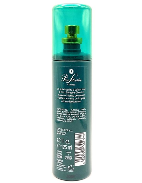 pino silvestre deo profumo natural vapo 125ml - classico - uomo: tuttocasashop.live: igiene e cura della persona