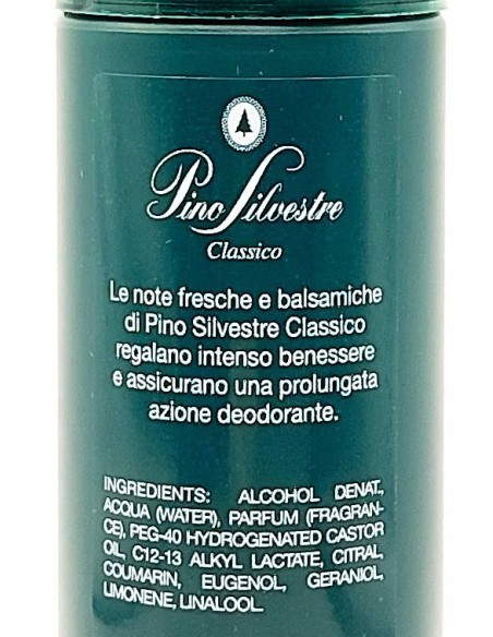 pino silvestre deo profumo natural vapo 125ml - classico - uomo: tuttocasashop.live: igiene e cura della persona