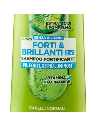 fructis shampoo 250ml - 2in1 con balsamo - per capelli normali: tuttocasashop.live: igiene e cura della persona