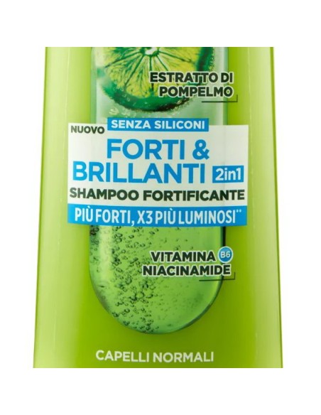 fructis shampoo 250ml - 2in1 con balsamo - per capelli normali: tuttocasashop.live: igiene e cura della persona