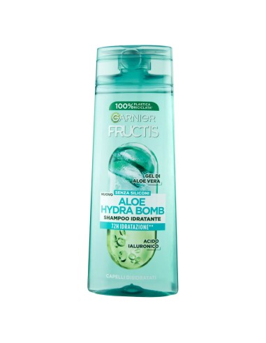 fructis shampoo - 250ml - aloe hydra bomb - idratante - idratazione 72h: tuttocasashop.live: igiene e cura della persona