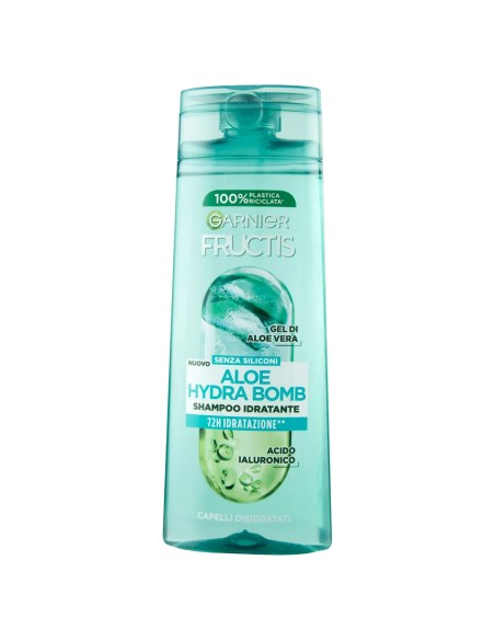 fructis shampoo - 250ml - aloe hydra bomb - idratante - idratazione 72h: tuttocasashop.live: igiene e cura della persona