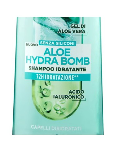 fructis shampoo - 250ml - aloe hydra bomb - idratante - idratazione 72h: tuttocasashop.live: igiene e cura della persona
