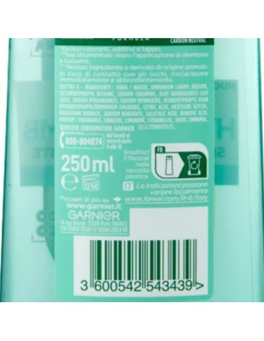 fructis shampoo - 250ml - aloe hydra bomb - idratante - idratazione 72h: tuttocasashop.live: igiene e cura della persona