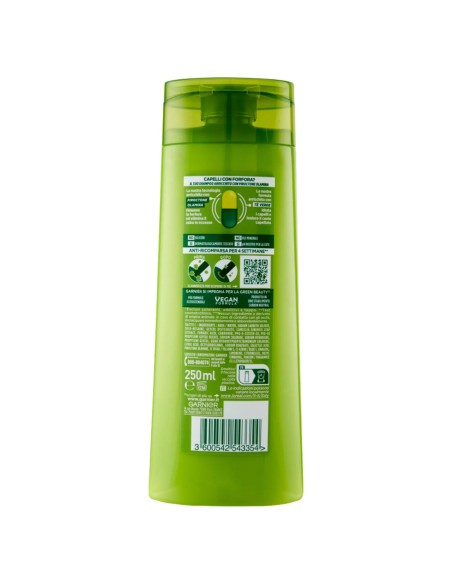 fructis shampoo - 250ml - antiforfora lenitivo anti comparsa capelli normali: tuttocasashop.live: igiene e cura della persona