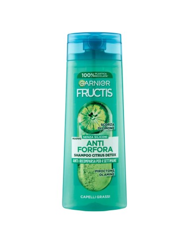 fructis shampoo - 250ml - antiforfora citrus detox - capelli grassi: tuttocasashop.live: igiene e cura della persona