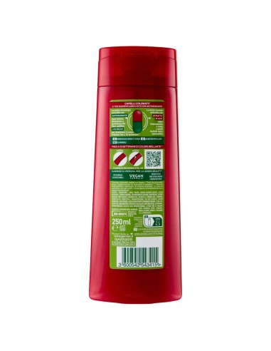 fructis shampoo - 250ml - color resist - ravvivante capelli colorati: tuttocasashop.live: igiene e cura della persona