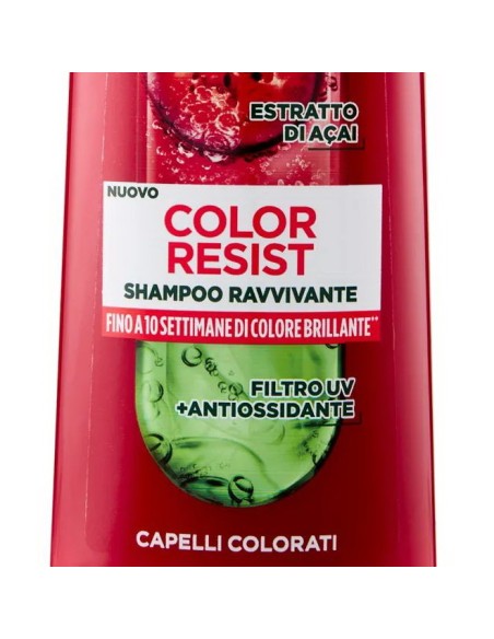 fructis shampoo - 250ml - color resist - ravvivante capelli colorati: tuttocasashop.live: igiene e cura della persona