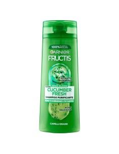 fructis shampoo - 250ml - cucumber fresh - purificante capelli grassi: tuttocasashop.live: igiene e cura della persona