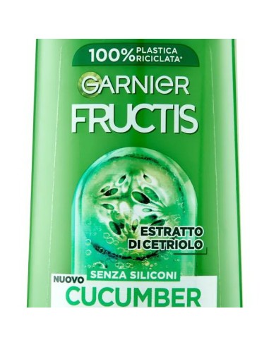 fructis shampoo - 250ml - cucumber fresh - purificante capelli grassi: tuttocasashop.live: igiene e cura della persona