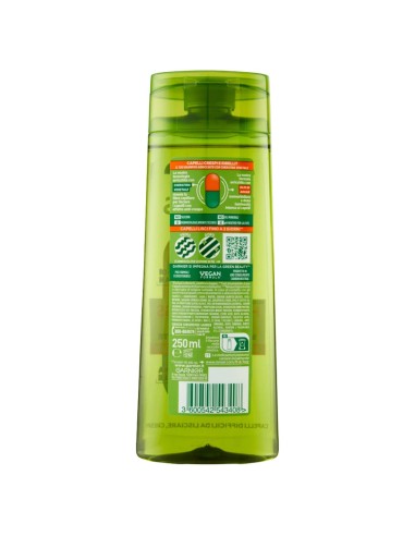 fructis shampoo - 250ml - hydra liss & shine - lisciante capelli crespi: tuttocasashop.live: igiene e cura della persona