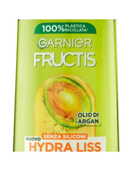 fructis shampoo - 250ml - hydra liss & shine - lisciante capelli crespi: tuttocasashop.live: igiene e cura della persona