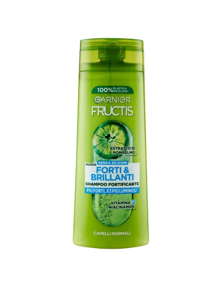 fructis shampoo - 250ml - forti & brillanti - capelli normali: tuttocasashop.live: igiene e cura della persona