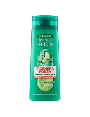 fructis shampoo - 250ml - rigenera forza - fortificante capelli fragili: tuttocasashop.live: igiene e cura della persona