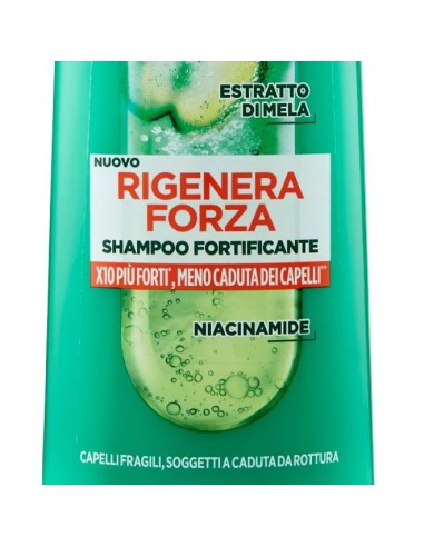 fructis shampoo - 250ml - rigenera forza - fortificante capelli fragili: tuttocasashop.live: igiene e cura della persona