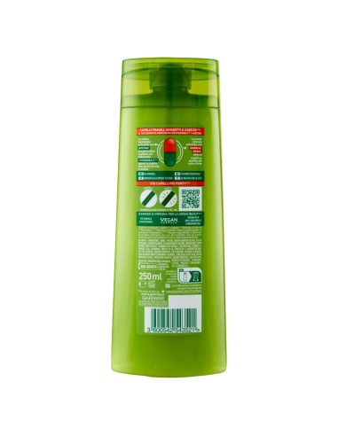 fructis shampoo - 250ml - vitamine & forza - fortificante capelli fragili: tuttocasashop.live: igiene e cura della persona