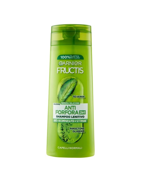 fructis shampoo 250ml - 2in1 con balsamo - antiforfora lenitivo: tuttocasashop.live: igiene e cura della persona
