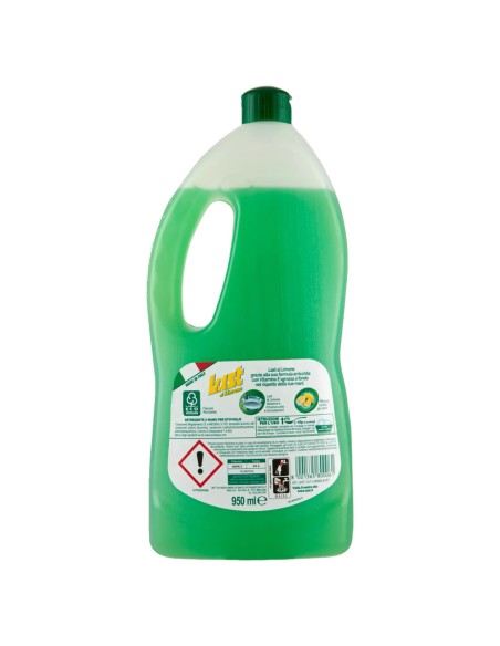 last detersivo a mano per piatti e stoviglia - 950ml - limone - 64 lavaggi: tuttocasashop.live: pulizia e cura della casa