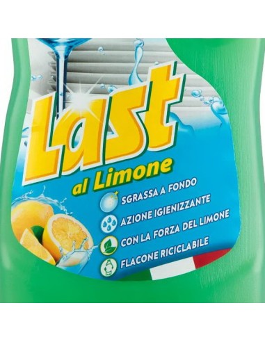 last detersivo a mano per piatti e stoviglia - 950ml - limone - 64 lavaggi: tuttocasashop.live: pulizia e cura della casa