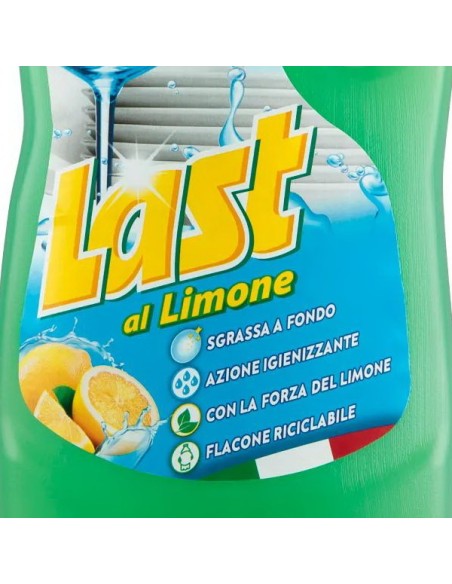 last detersivo a mano per piatti e stoviglia - 950ml - limone - 64 lavaggi: tuttocasashop.live: pulizia e cura della casa