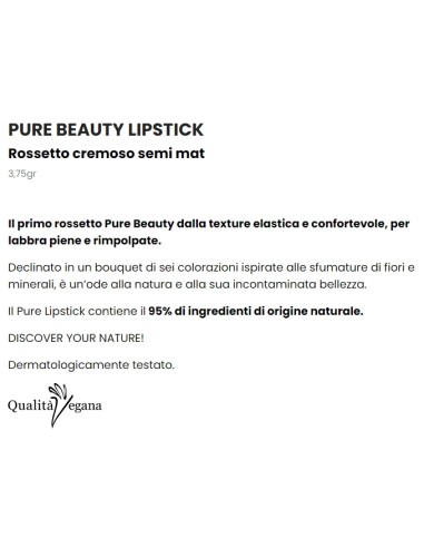 astra pure beauty lipstick - rossetto cremoso semi mat - 05 rosewood: tuttocasashop.live: igiene e cura della persona