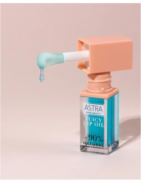 astra pure beauty juicy lip oil - olio labbra idratante - 03 forest mint: tuttocasashop.live: igiene e cura della persona