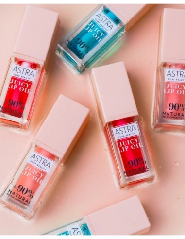 astra pure beauty juicy lip oil - olio labbra idratante - 03 forest mint: tuttocasashop.live: igiene e cura della persona