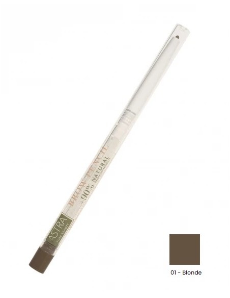 astra pure beauty brown pencil matita sopracciglia retraibile - 01 blonde: tuttocasashop.live: igiene e cura della persona