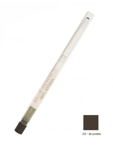astra pure beauty brown pencil matita sopracciglia retraibile - 03 brunette: tuttocasashop.live: igiene e cura della persona