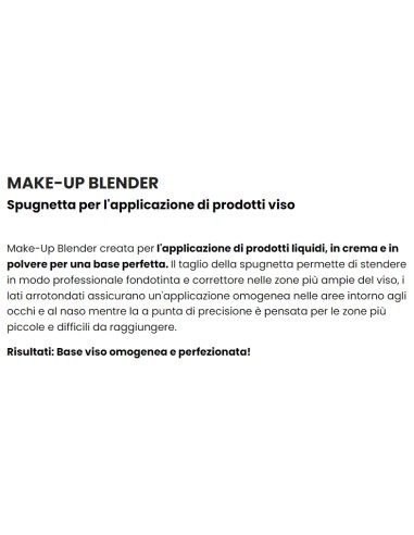 astra make-up blender - applicatore per trucco a goccia - black: tuttocasashop.live: igiene e cura della persona