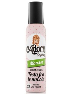 adorn mousse - 150ml - volumizzante - testa fra le nuvole: tuttocasashop.live: igiene e cura della persona