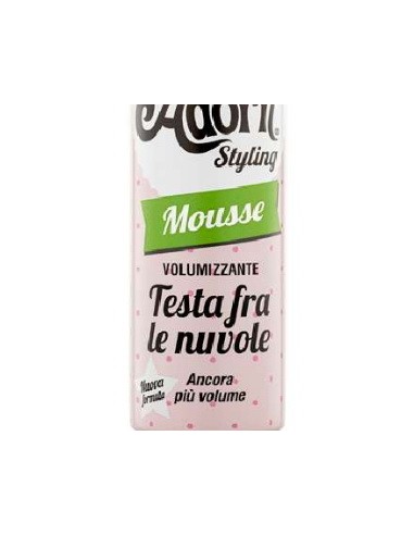 adorn mousse - 150ml - volumizzante - testa fra le nuvole: tuttocasashop.live: igiene e cura della persona