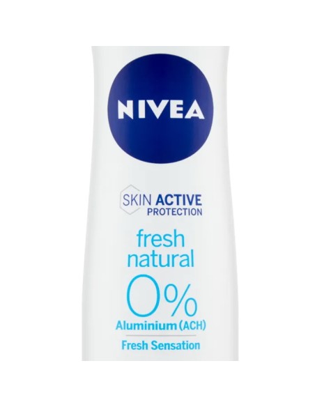 nivea deodorante spray - 150ml - fresh natural - 0% alluminium (ach): tuttocasashop.live: igiene e cura della persona