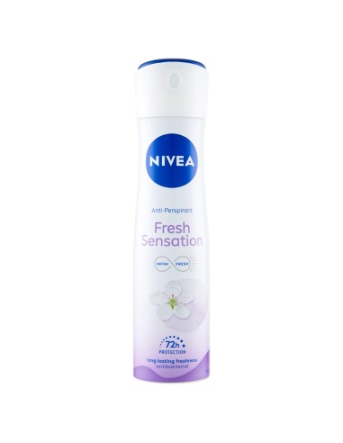 nivea deodorante spray - 150ml - fresh sensation - 72h protezione: tuttocasashop.live: igiene e cura della persona