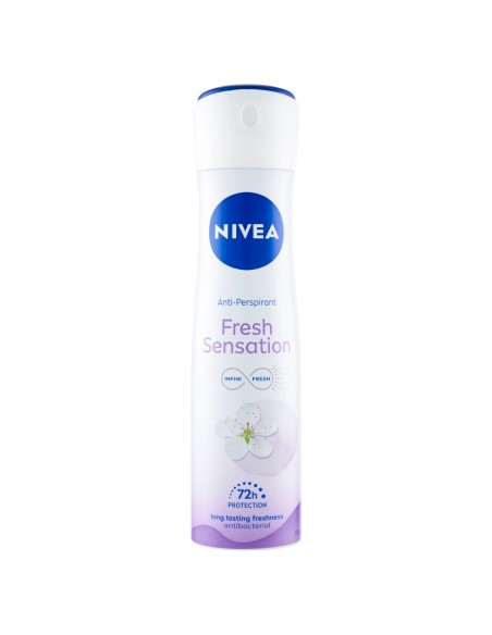 nivea deodorante spray - 150ml - fresh sensation - 72h protezione: tuttocasashop.live: igiene e cura della persona