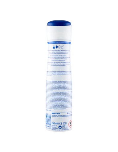 nivea deodorante spray - 150ml - fresh sensation - 72h protezione: tuttocasashop.live: igiene e cura della persona